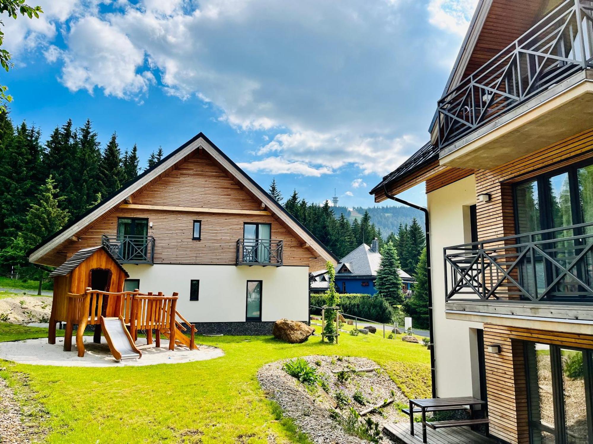 Ski Chalet Klínovec Loučná pod Klínovcem Exterior foto